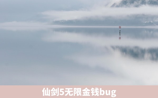 仙剑5无限金钱bug