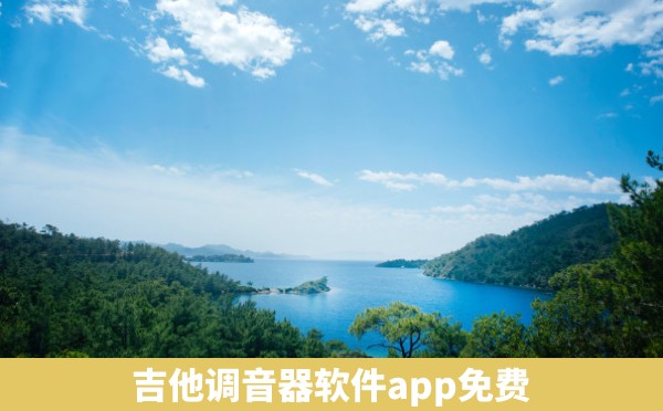 吉他调音器软件app免费