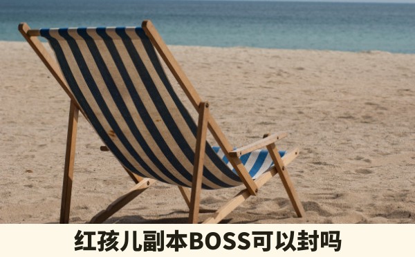 红孩儿副本BOSS可以封吗