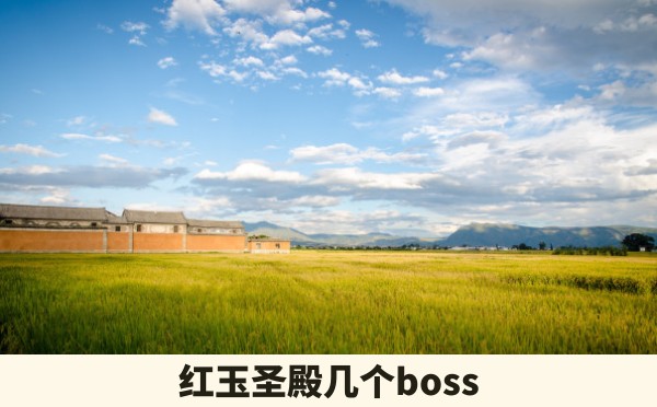 红玉圣殿几个boss