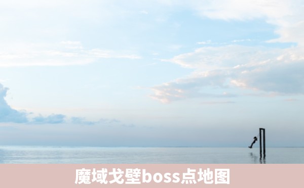 魔域戈壁boss点地图