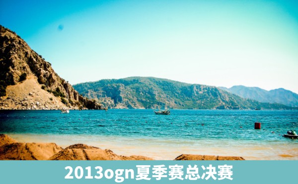 2013ogn夏季赛总决赛