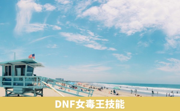 DNF女毒王技能