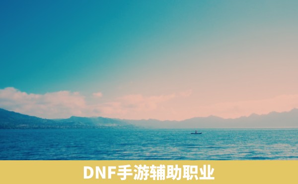 DNF手游辅助职业