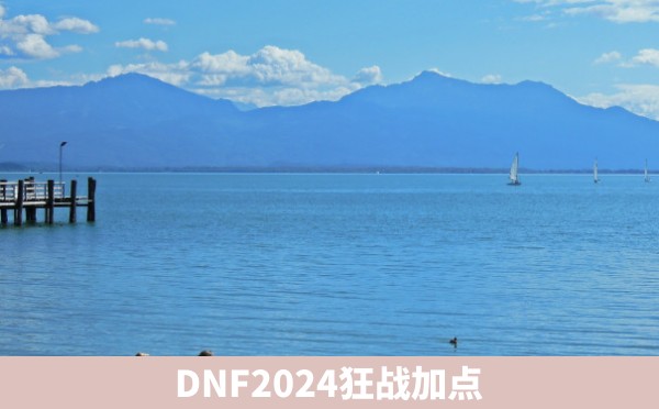 DNF2024狂战加点