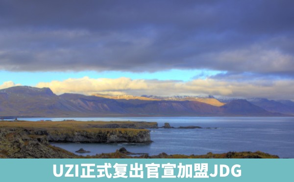 UZI正式复出官宣加盟JDG