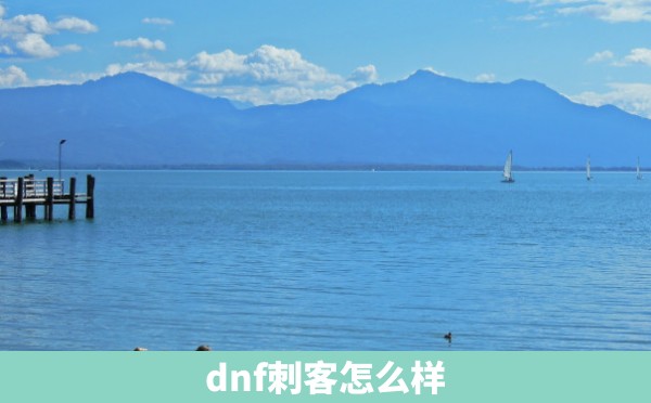 dnf刺客怎么样