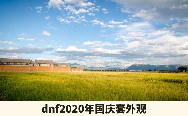 dnf2020年国庆套外观