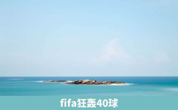 fifa狂轰40球