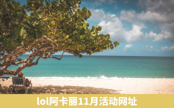 lol阿卡丽11月活动网址