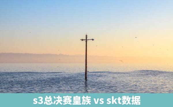 s3总决赛皇族 vs skt数据