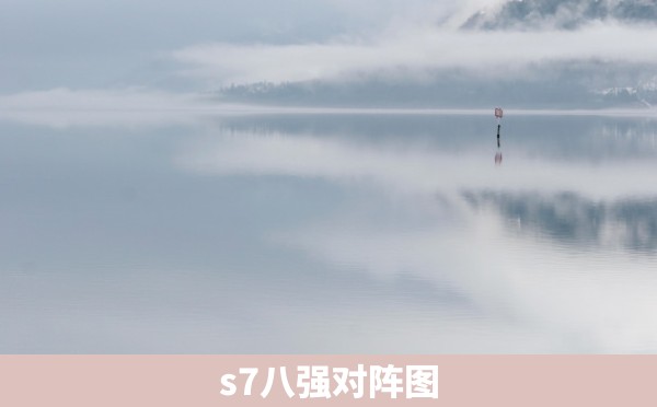 s7八强对阵图