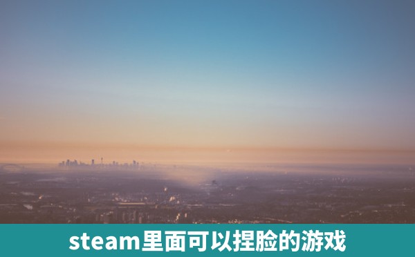 steam里面可以捏脸的游戏