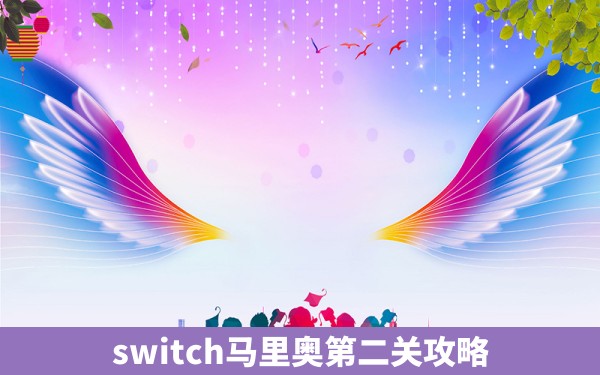 switch马里奥第二关攻略