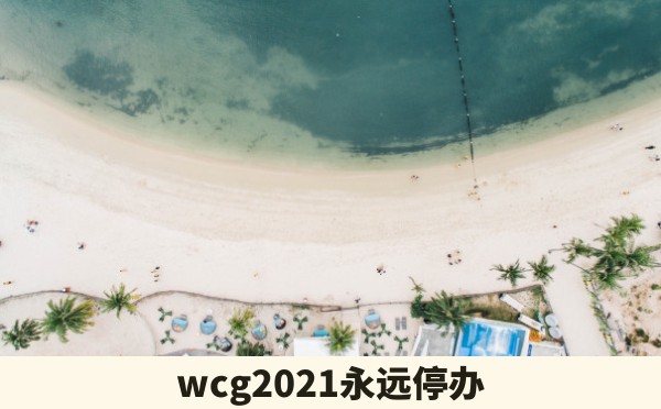 wcg2021永远停办