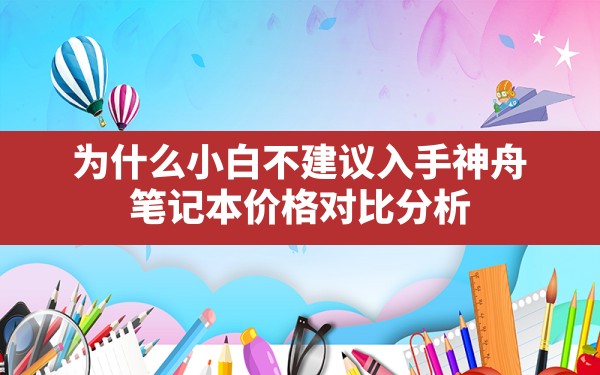 为什么小白不建议入手神舟(笔记本价格对比分析) - 六五手游网