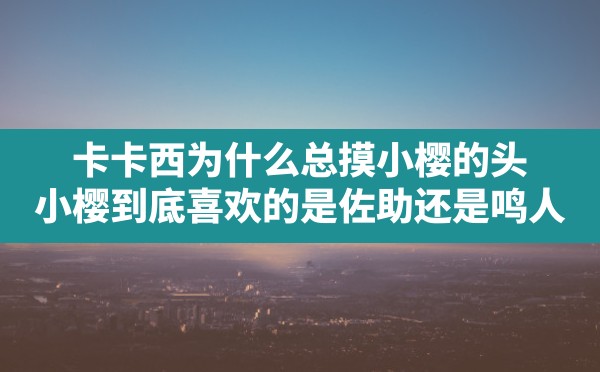 卡卡西为什么总摸小樱的头,小樱到底喜欢的是佐助还是鸣人 - 六五手游网