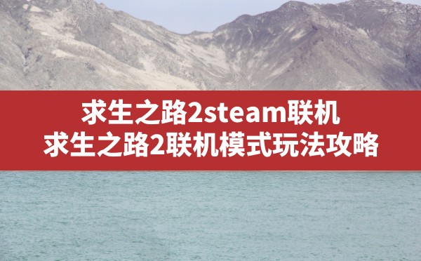 求生之路2steam联机,求生之路2联机模式玩法攻略 - 六五手游网