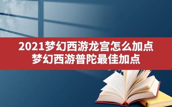 2021梦幻西游龙宫怎么加点,梦幻西游普陀最佳加点 - 六五手游网