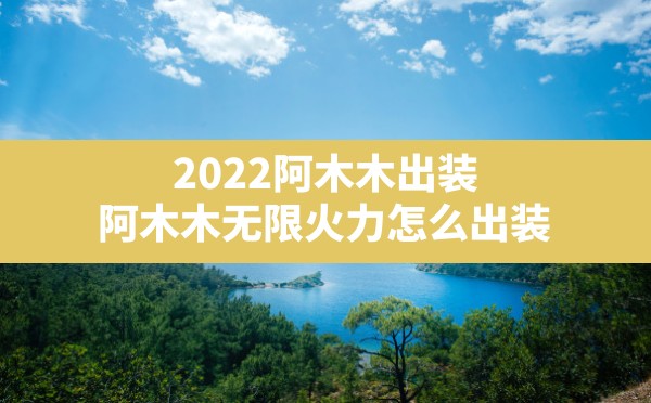 2022阿木木出装,阿木木无限火力怎么出装 - 六五手游网