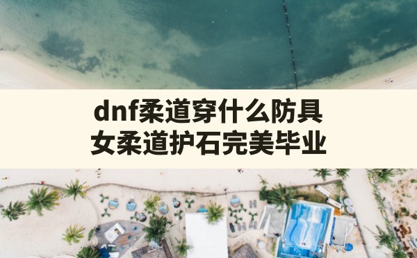 dnf柔道穿什么防具(女柔道护石完美毕业) - 六五手游网