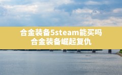 合金装备5steam能买吗,合金装备崛起复仇steam多少钱