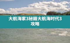 大航海家3秘籍(大航海时代3 攻略)