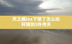 天之痕ios下架了怎么玩,轩辕剑3外传天之痕什么时候下架