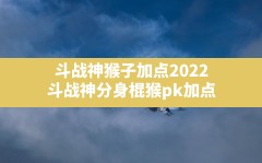 斗战神猴子加点2022(斗战神分身棍猴pk加点)