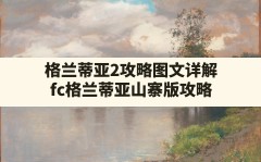 格兰蒂亚2攻略图文详解(fc格兰蒂亚山寨版攻略)