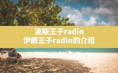 波斯王子radin,伊朗王子radin的介绍