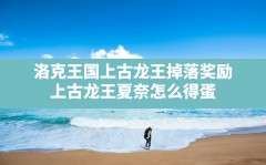 洛克王国上古龙王掉落奖励(上古龙王夏奈怎么得蛋)