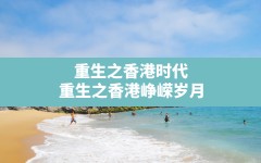 重生之香港时代,重生之香港峥嵘岁月