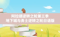 阿拉德逆转之轮第三季(地下城与勇士逆转之轮日语版)