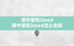 雨中冒险2mod(雨中冒险2mod怎么安装)