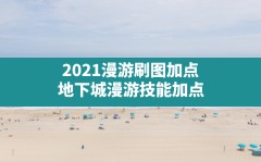 2021漫游刷图加点,地下城漫游技能加点