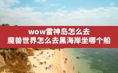 wow雷神岛怎么去(魔兽世界怎么去黑海岸坐哪个船)