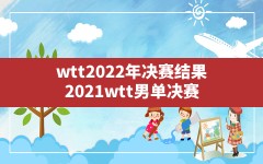 wtt2022年决赛结果(2021wtt男单决赛)